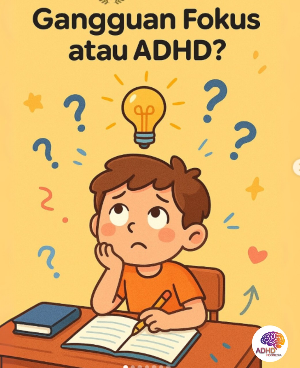 ADHD dan Kesulitan Fokus Anak: Edukasi untuk Keluarga di Kota Tidore Kepulauan